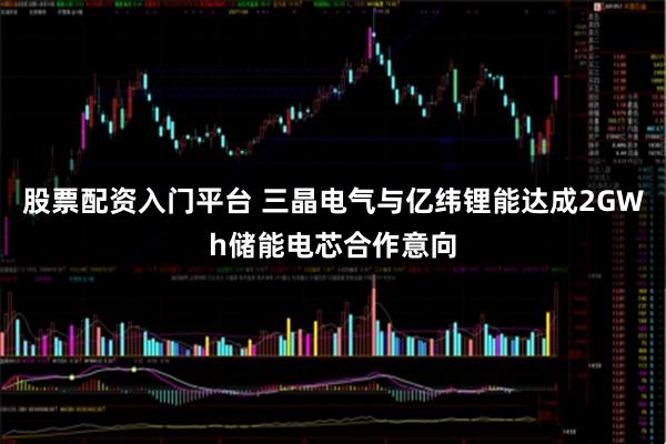 股票配资入门平台 三晶电气与亿纬锂能达成2GWh储能电芯合作意向
